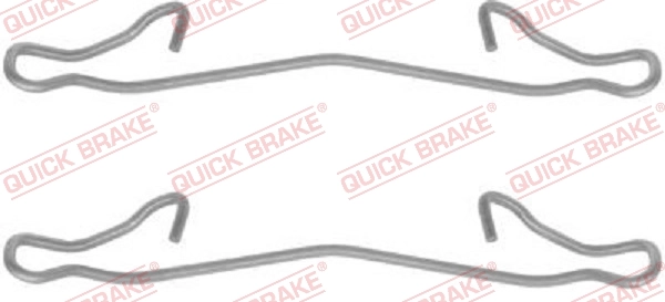 Accessory Kit, disc brake pad